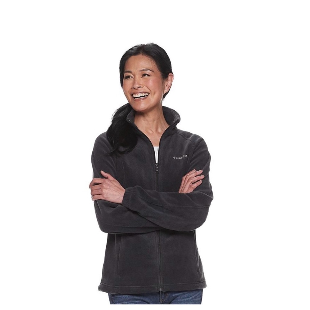 Columbia Women's Dark Gray Fleece Jacket